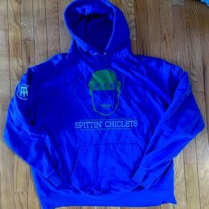 Barstool Spittin Chiclets Flyers Hoodie XXL